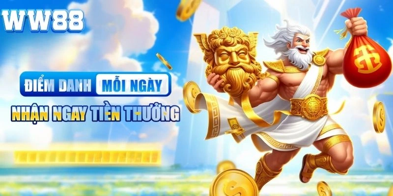 điểm danh mỗi ngày tại ww88